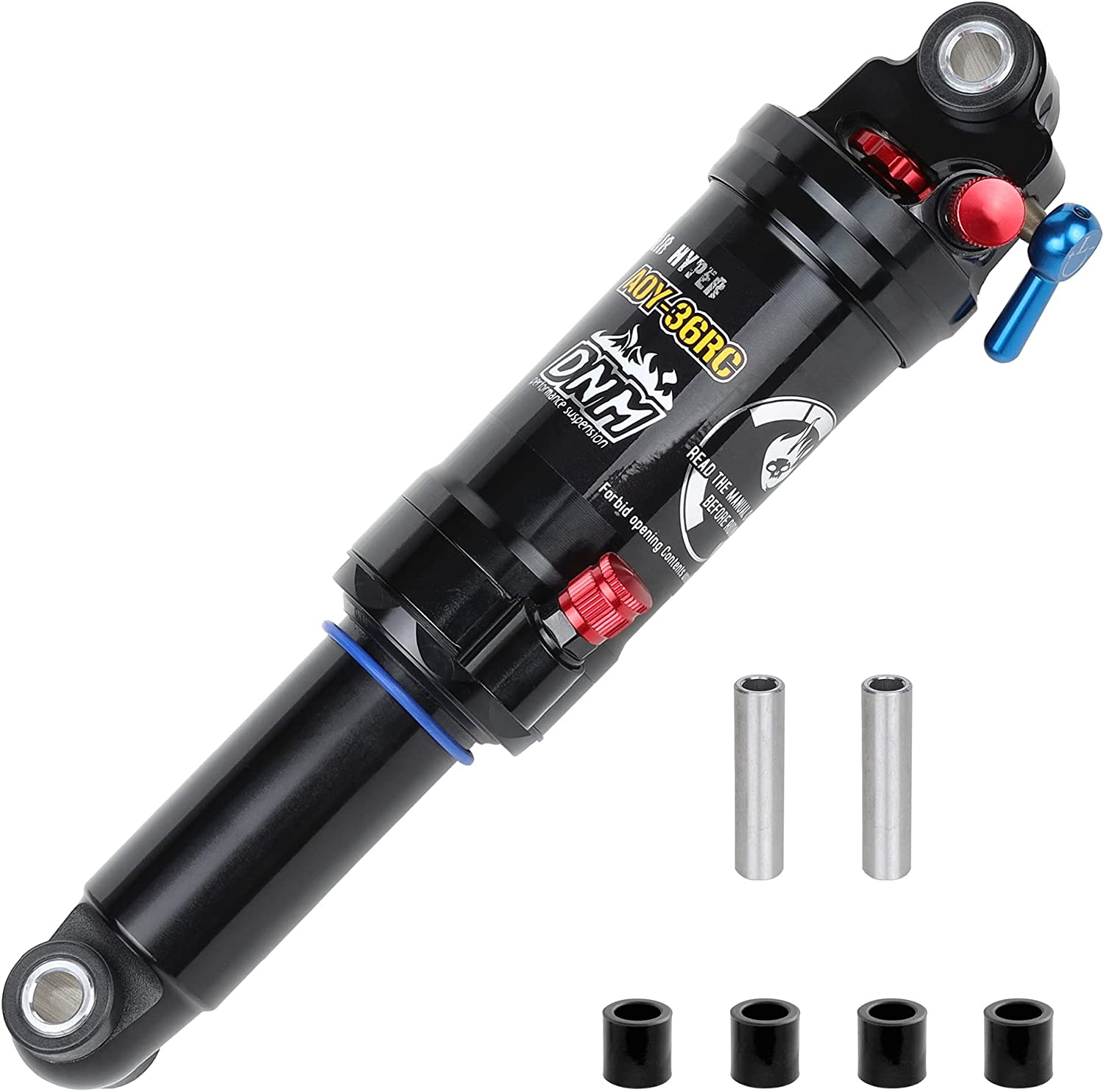 DNM Damping System Mountain Bike Air Rear Shock Rebound/Lock Out/Air