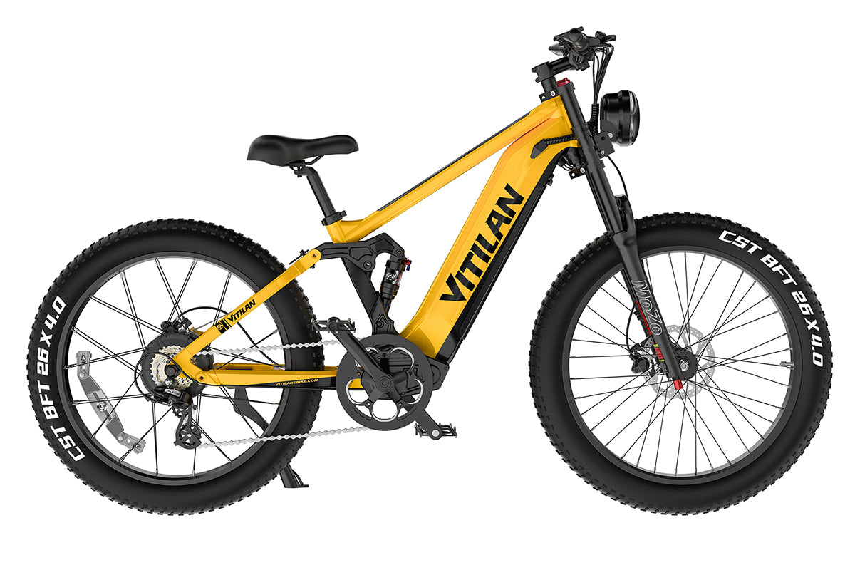 Full Suspension Best Electric Bike Reviews Uk T7 T7PRO Full