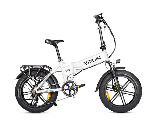 V3 2.0 Folding Fat Tires Adult All Terrain Electric Bike
