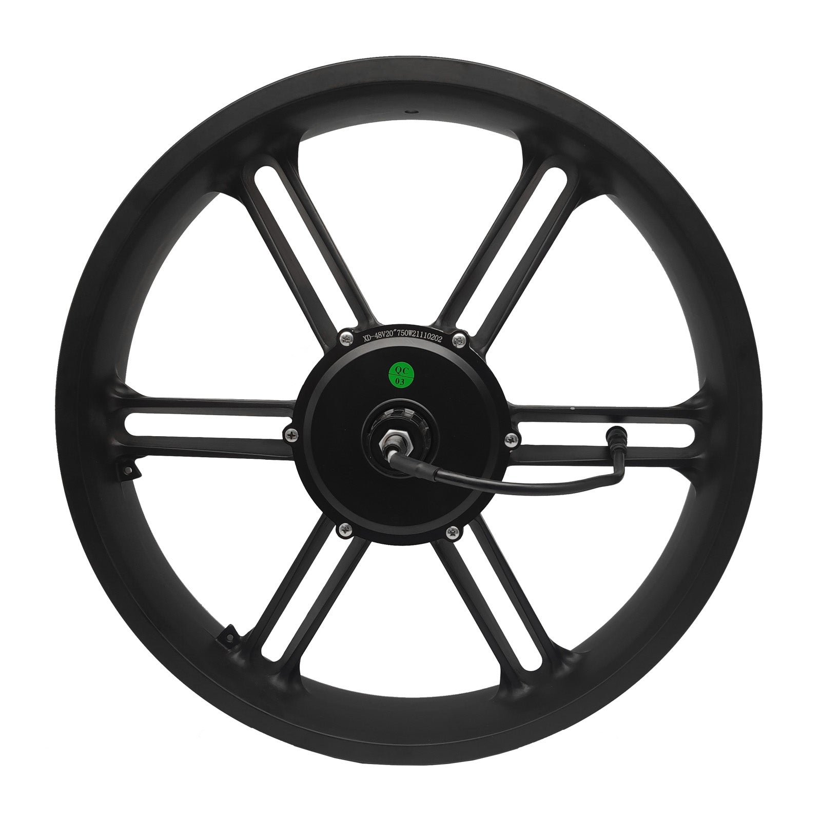 VITILAN I7 Ebike 48V 750W Integral High-Speed Brushless Rear Drive Motor for 20 Inch x 4.0 Fat Tires Bike For Old I7
