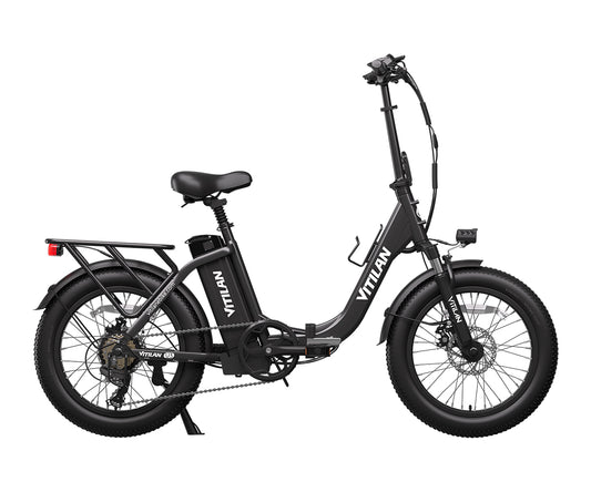 U3 Full Suspension Foldable Fat Tire Electric Bike