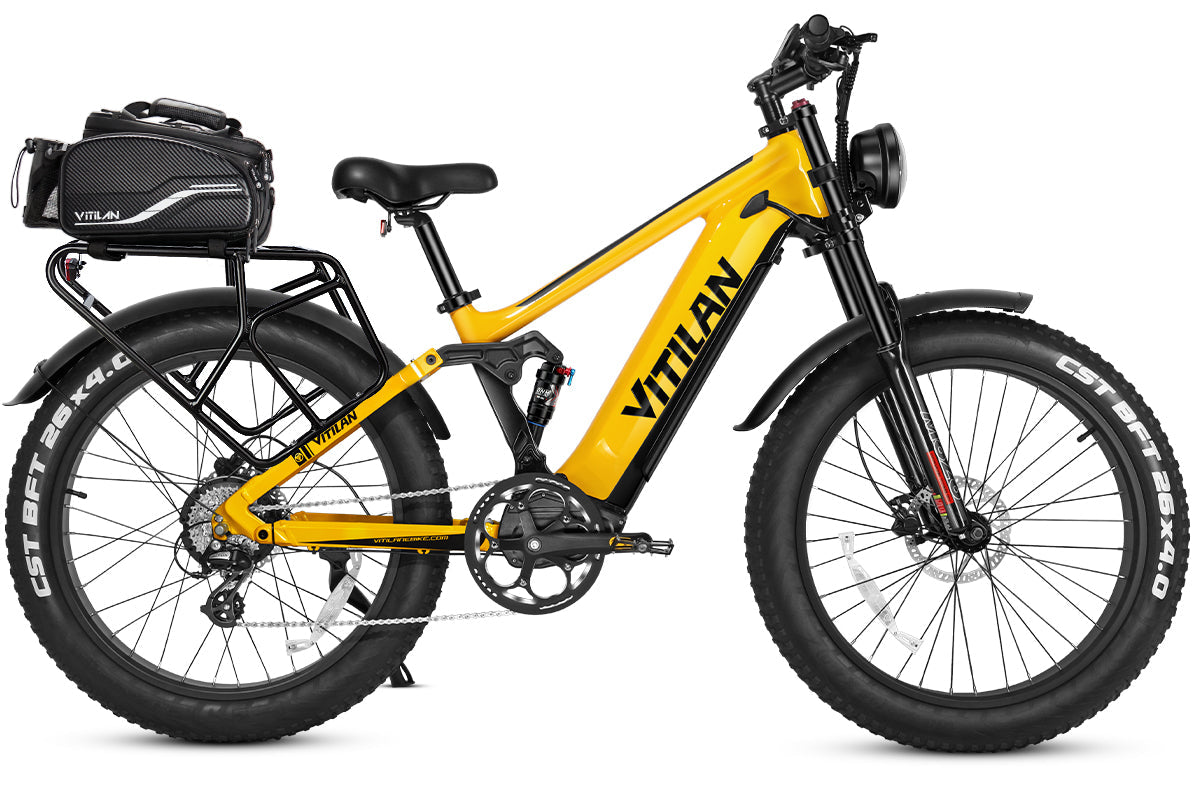 T7 / T7PRO Full Suspension Mountain E-bike
