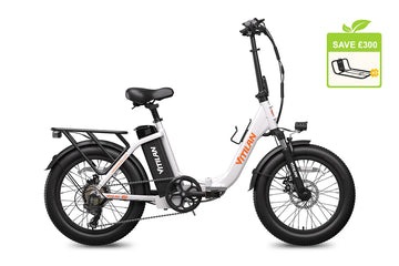 U3 Full Suspension Foldable Fat Tire Electric Bike