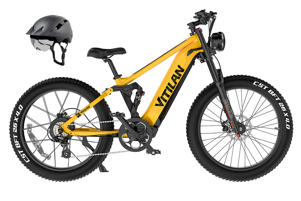 T7 / T7PRO Full Suspension Mountain E-bike