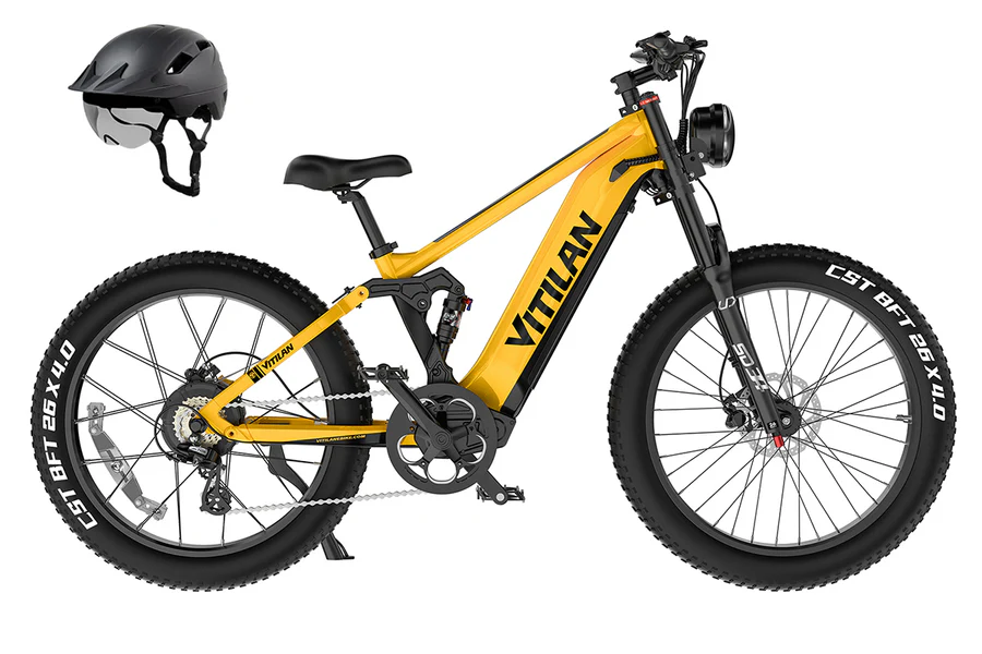 T7 / T7PRO Full Suspension Mountain E-bike
