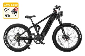 T7PRO Full Suspension Mountain E-bike
