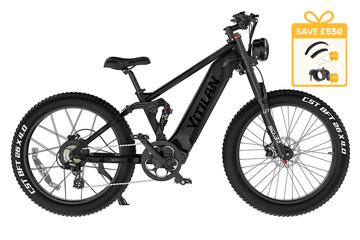 T7PRO Full Suspension Mountain E-bike