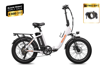 U3 Full Suspension Foldable Fat Tire Electric Bike