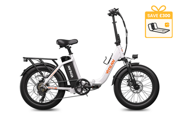 U3 Full Suspension Foldable Fat Tire Electric Bike