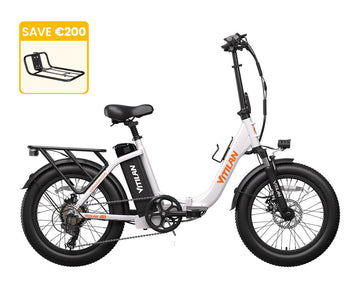 U3 Full Suspension Foldable Fat Tire Electric Bike